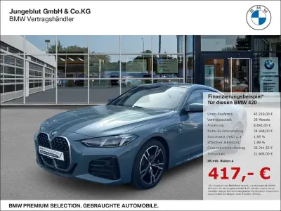 Gebraucht BMW 420 M Sport 188 PS (138 kW) 2025 Gruen Coupé