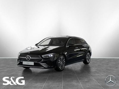 Gebraucht Mercedes CLA180 Shooting Brake Progressive 136 PS (100 kW) 2024 Metalliclack kosmosschwarz Kombi