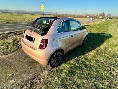 gebraucht Fiat 500e Cabrio la prima rosegold Vollaustattung