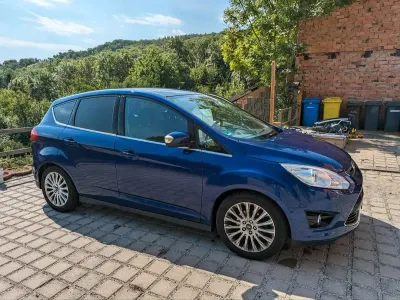 Gebraucht Ford C-MAX Titanium 125 PS (91 kW) 2014 Blau Van / Kleinbus