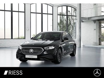 Gebraucht Mercedes E300 AMG 313 PS (230 kW) 2025 Metalliclack obsidianschwarz Limousine