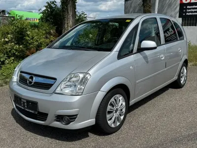 Gebraucht Opel Meriva 105 PS (77 kW) 2007 Silber Van / Kleinbus