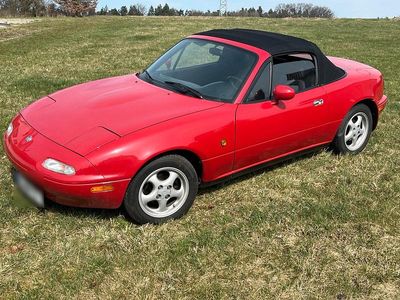 Gebraucht Mazda MX5 90 PS (66 kW) 1995 Rot Cabrio