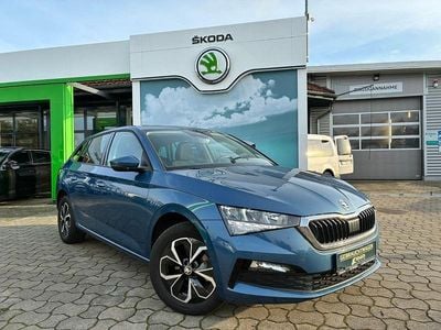 Blau Gebraucht 2022 Skoda Scala Kleinwagen | 15.950 € (Guter Preis)