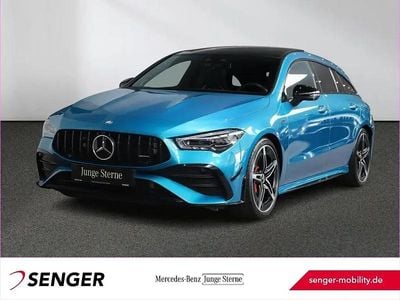 Gebraucht Mercedes CLA35 AMG AMG 306 PS (225 kW) 2024 Lack hyperblau Kombi