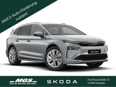 Neu Skoda Enyaq iV Clever 210 kW (286 PS) 2026 Smokey diamondsilber metallic SUV
