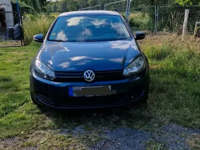 Gebraucht VW Golf VI 80 PS (58 kW) 2009 Blau Kleinwagen