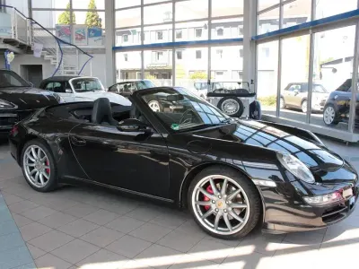 Gebraucht Porsche 911 Carrera S Cabriolet 355 PS (261 kW) 2007 Basaltschwarzmetallic Cabrio