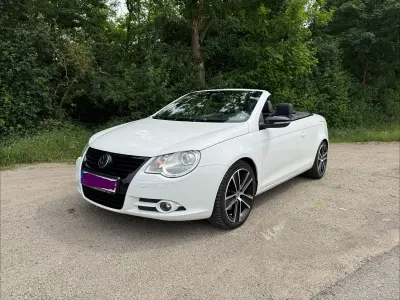 Gebraucht VW Eos 160 PS (117 kW) 2010 Weiß Cabrio