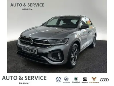 Gebraucht VW T-Roc R-line 150 PS (110 kW) 2023 Silber SUV