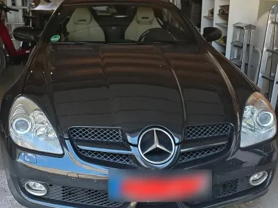Gebraucht Mercedes SLK200 184 PS (135 kW) 2008 Schwarz Cabrio
