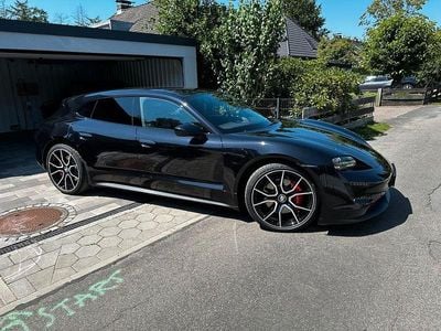 Gebraucht Porsche Taycan 4S Sport Turismo 419 kW (571 PS) 2023 Schwarz Limousine
