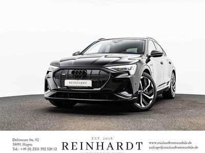 Mythosschwarz metallic Gebraucht 2022 Audi e-tron Sportback S-Line SUV | 38.680 € (Fairer Preis)