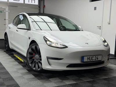 Gebraucht Tesla Model 3 Performance 377 kW (513 PS) 2020 Weiß Limousine