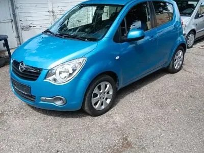Gebraucht Opel Agila Edition 86 PS (63 kW) 2008 Blau Kleinwagen