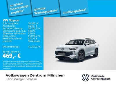 Gebraucht VW Tayron Life 150 PS (110 kW) 2025 Silber SUV