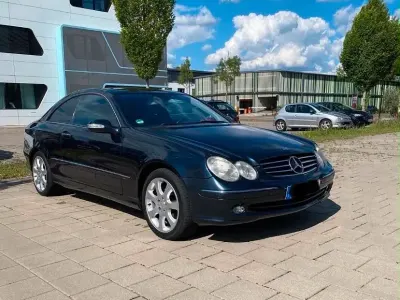 Gebraucht Mercedes CLK200 Avantgarde 163 PS (119 kW) 2003 Schwarz Coupé