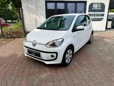 Gebraucht VW up! move up! 75 PS (55 kW) 2015 Weiß Kleinwagen