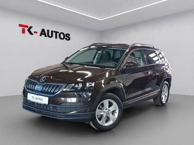 Gebraucht Skoda Karoq 150 PS (110 kW) 2021 Hneda magnetic/magnetic braun SUV