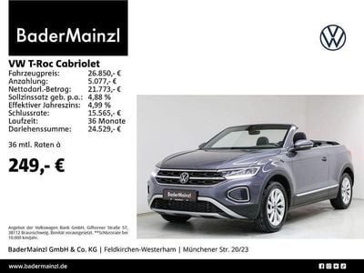 VW T-Roc Cabriolet