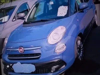 Gebraucht Fiat 500L Pop Star 95 PS (69 kW) 2018 Blau Van / Kleinbus