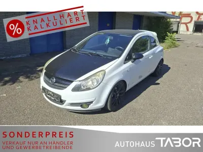 Gebraucht Opel Corsa Color Edition 87 PS (63 kW) 2010 Casablancaweiss/saphirschwarz Kleinwagen