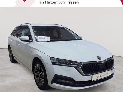 Gebraucht Skoda Octavia Clever 116 PS (85 kW) 2022 Weiß Kombi