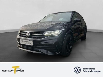 Schwarz Gebraucht 2022 VW Tiguan Allspace R-line SUV | 28.980 € (Fairer Preis)
