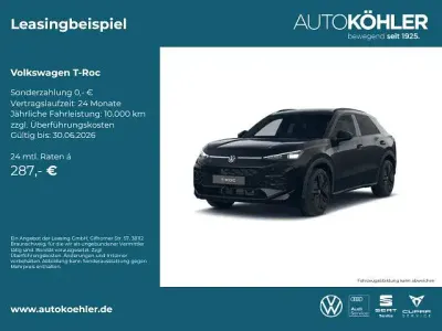 Neu VW T-Roc R-line 150 PS (110 kW) 2026 Schwarz SUV