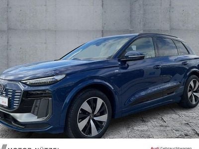Gebraucht Audi Q6 e-tron S-Line 285 kW (388 PS) 2024 Ascariblau metallic SUV