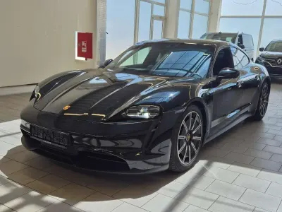 Gebraucht Porsche Taycan Chrono 350 kW (476 PS) 2023 Schwarz Limousine