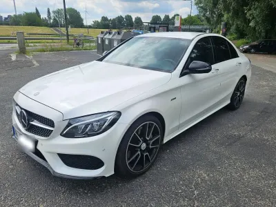 Gebraucht Mercedes C450 AMG AMG 367 PS (269 kW) 2015 Weiß Limousine