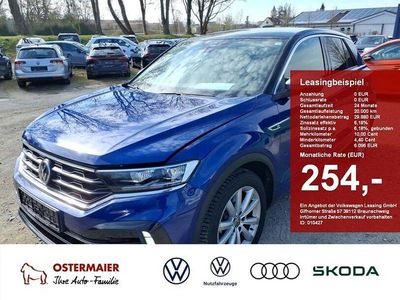 Second-hand VW T-Roc R 300 CP (220 kW) 2020 Albastru SUV