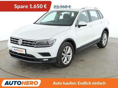 Gebraucht VW Tiguan Highline 180 PS (132 kW) 2017 Weiß SUV