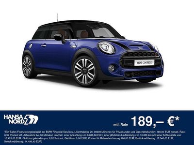 Gebraucht Mini Cooper S 192 PS (141 kW) 2018 Blau / starlight blue (metallic) Kleinwagen