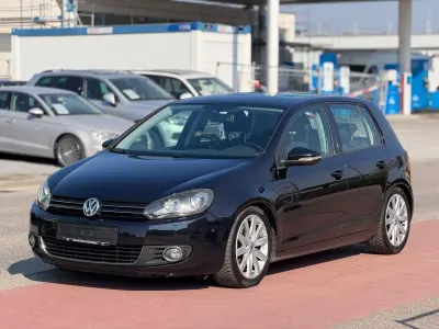 Gebraucht VW Golf VI Highline 160 PS (117 kW) 2009 Schwarz Kleinwagen