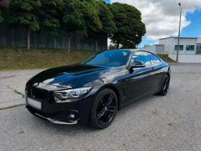 Gebraucht BMW 420 Coupé Advantage 250 PS (183 kW) 2019 Schwarz Coupé