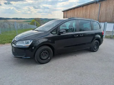 Brugt VW Sharan Trendline 140 HK (102 kW) 2011 Sort MPV