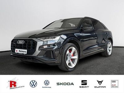 Second-hand Audi Q8 S-Line 286 CP (210 kW) 2020 Negru SUV