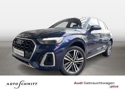 Gebraucht Audi Q5 S-Line 286 PS (210 kW) 2022 Navarrablau metallic SUV