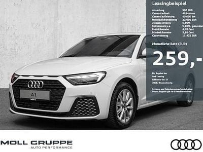 Neu Audi A1 Sportback Ambiente 95 PS (69 kW) 2025 Weiß Kleinwagen