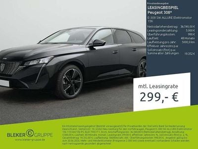 Gebraucht Peugeot e-308 SW Allure 114 kW (156 PS) 2025 Perlaneraschwarz Kombi