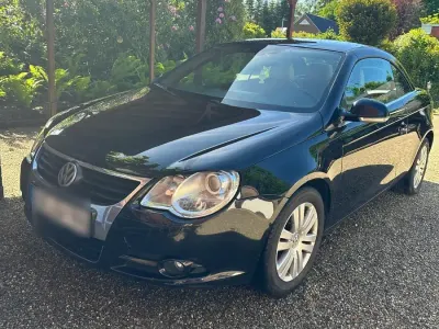Brugt VW Eos 140 HK (102 kW) 2005 Sort Cabriolet