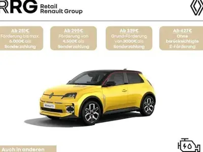 Nowe Renault R5 Komfort 110 kW (150 KM) 2026 Żółty Hatchback