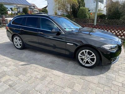 Schwarz Gebraucht 2015 BMW 525 Luxury Line Kombi | 16.900 € (Fairer Preis)