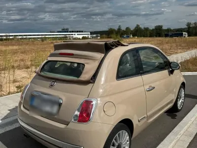 Gebraucht Fiat 500C 69 PS (50 kW) 2015 Beige Cabrio