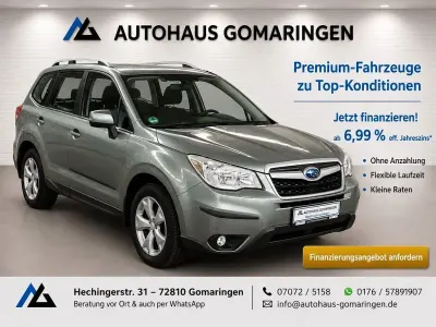 Gebraucht Subaru Forester Exclusive+ 150 PS (110 kW) 2013 Grün SUV