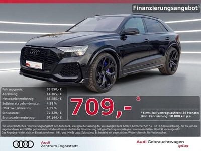 Gebraucht Audi RS Q8 Ambiente 600 PS (441 kW) 2023 Mythosschwarz metallic SUV