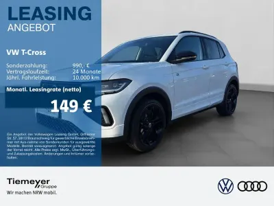 Ny VW T-Cross R-line 116 HK (85 kW) 2025 Hvid SUV