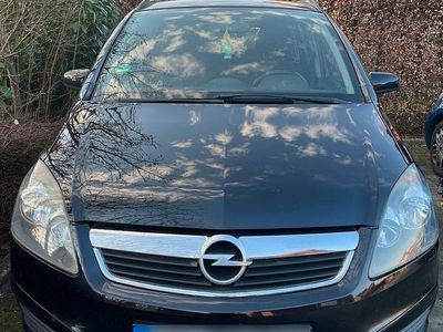 Gebraucht Opel Zafira 115 PS (84 kW) 2006 Schwarz Van / Kleinbus